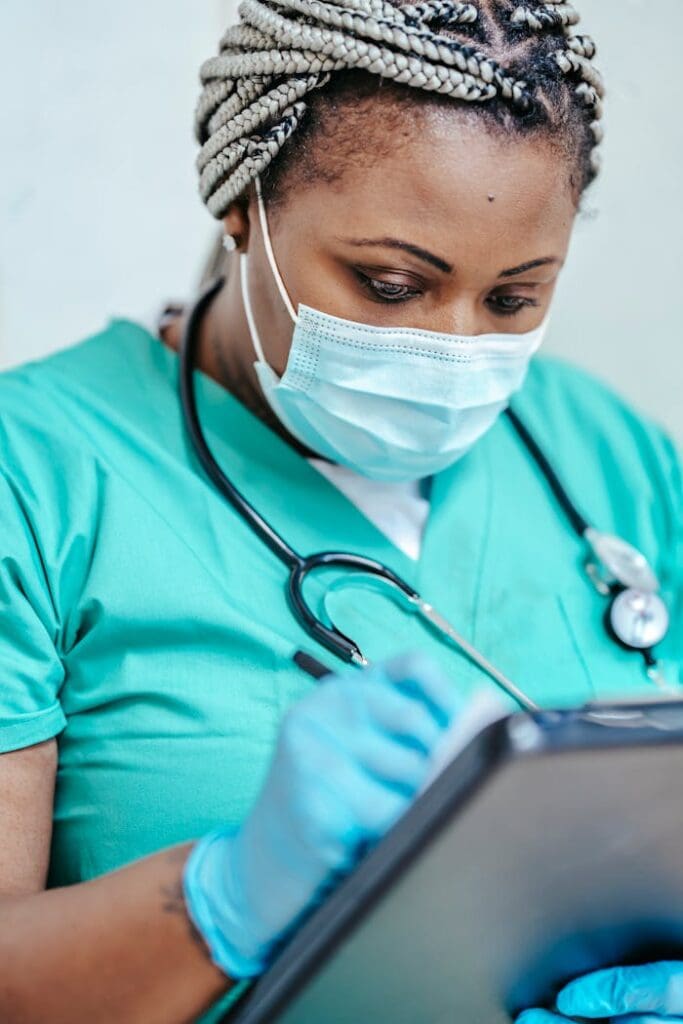 crop-doctor-writing-prescription-on-paper-6098057 Crop doctor writing prescription on paper